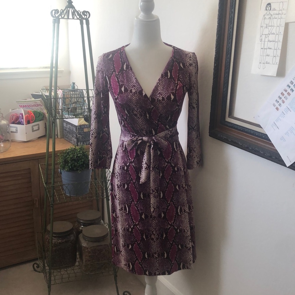 Diane VonFurstenberg classic wrap dress.